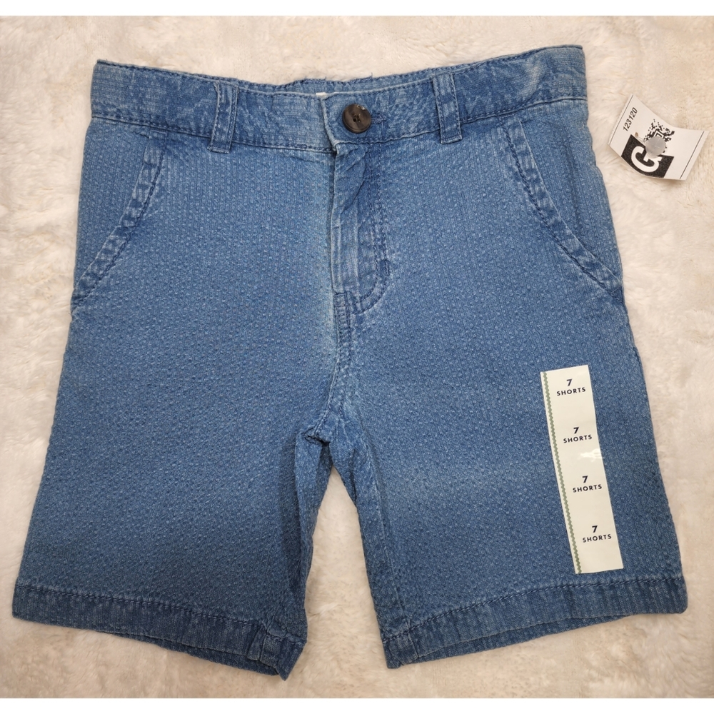 Cat & Jack Boys Shorts, Size 7, Adjustable Waistband, Cat & Jack